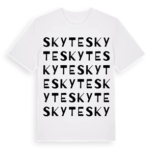 Skyte ordlek t-shirt – ekologisk bomull t-shirt från Pinshirt