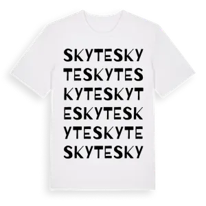 Skyte ordlek t-shirt – ekologisk bomull t-shirt från Pinshirt
