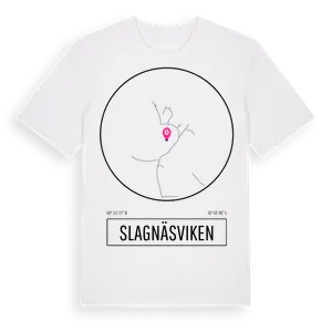Slagnäsviken t-shirt – ekologisk bomull t-shirt från Pinshirt
