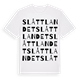 Slåttlandet ordlek t-shirt