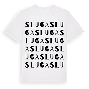 Sluga ordlek t-shirt – ekologisk bomull t-shirt från Pinshirt