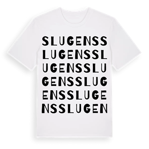 Slugens ordlek t-shirt – ekologisk bomull t-shirt från Pinshirt