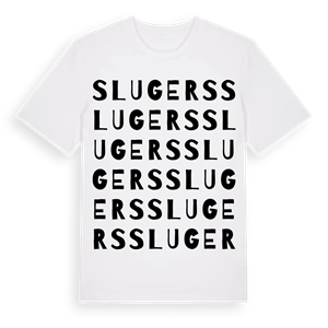 Slugers ordlek t-shirt – ekologisk bomull t-shirt från Pinshirt