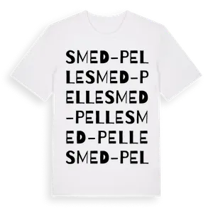 Smed-Pelle ordlek t-shirt – ekologisk bomull t-shirt från Pinshirt
