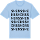Blue Soul t-shirt med Smens ordlek t-shirt