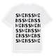 White t-shirt med Smens ordlek t-shirt