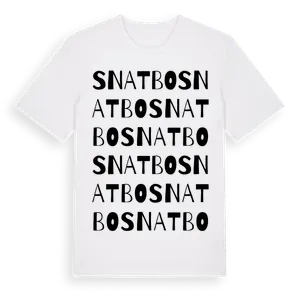 Snatbo ordlek t-shirt – ekologisk bomull t-shirt från Pinshirt