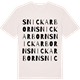 Vintage White t-shirt med Snickarborn ordlek t-shirt