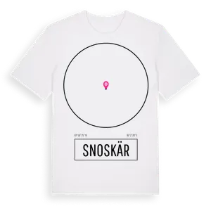 Snoskär t-shirt – ekologisk bomull t-shirt från Pinshirt