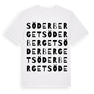 Söderberget ordlek t-shirt – ekologisk bomull t-shirt från Pinshirt