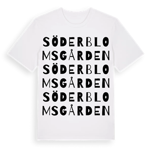 Söderblomsgården ordlek t-shirt – ekologisk bomull t-shirt från Pinshirt