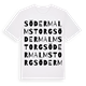 Södermalmstorg ordlek t-shirt
