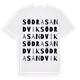 Södra Sandvik ordlek t-shirt