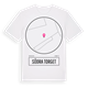 White t-shirt med Södra Torget t-shirt