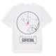 White t-shirt med Sofiedal t-shirt