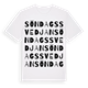 Söndagssvedjan ordlek t-shirt