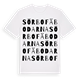 Sörbofäbodarna ordlek t-shirt