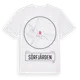 White t-shirt med Sörfjärden t-shirt