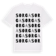 Sorga ordlek t-shirt