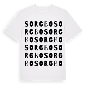 Sorgbo ordlek t-shirt – ekologisk bomull t-shirt från Pinshirt