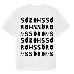 Söroms ordlek t-shirt – ekologisk bomull t-shirt från Pinshirt