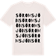 Vintage White t-shirt med Söromsjön ordlek t-shirt