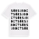 Sörsundet ordlek t-shirt