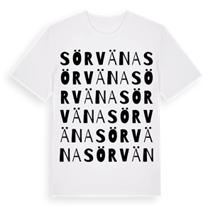 Sörväna ordlek t-shirt – ekologisk bomull t-shirt från Pinshirt