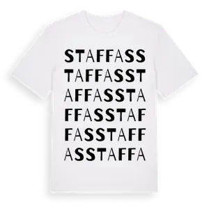 Staffas ordlek t-shirt – ekologisk bomull t-shirt från Pinshirt