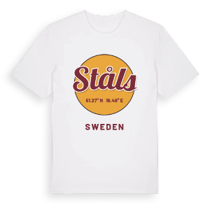 Ståls cirkel t-shirt – ekologisk bomull t-shirt från Pinshirt