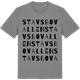 Mid Heather Gray t-shirt med Stavsbovallen ordlek t-shirt