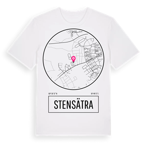Stensätra t-shirt – ekologisk bomull t-shirt från Pinshirt