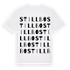Stillbo ordlek t-shirt