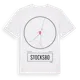 White t-shirt med Stocksbo t-shirt
