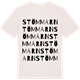 Vintage White t-shirt med Stömmarn ordlek t-shirt