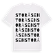 White t-shirt med Storåsen ordlek t-shirt