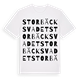 Storbäcksvadet ordlek t-shirt