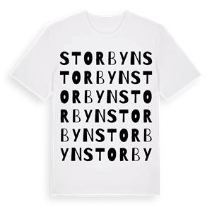 Storbyn ordlek t-shirt – ekologisk bomull t-shirt från Pinshirt