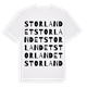 Storlandet ordlek t-shirt