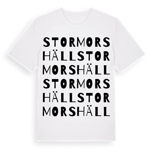 Stormorshäll ordlek t-shirt – ekologisk bomull t-shirt från Pinshirt