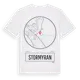 White t-shirt med Stormyran t-shirt