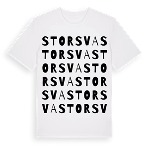 Storsva ordlek t-shirt – ekologisk bomull t-shirt från Pinshirt