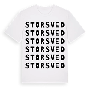 Storsved ordlek t-shirt – ekologisk bomull t-shirt från Pinshirt
