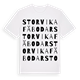 Storvika fäbodar ordlek t-shirt