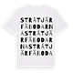 Stråtjärfäbodarna ordlek t-shirt