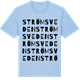 Blue Soul t-shirt med Strömsveden ordlek t-shirt