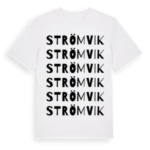 Strömvik ordlek t-shirt – ekologisk bomull t-shirt från Pinshirt