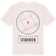 Vintage White t-shirt med Studenten t-shirt