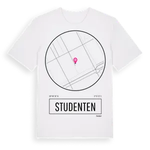 Studenten t-shirt – ekologisk bomull t-shirt från Pinshirt