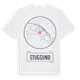 White t-shirt med Stugsund t-shirt